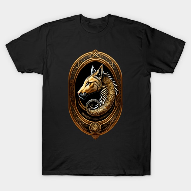 Egyptian Hellhound T-Shirt by Peter Awax